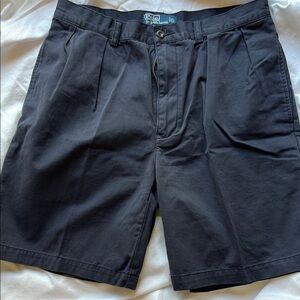 Ralph Lauren Navy Blue Tyler Shorts NWT 35 Waist